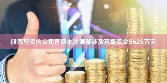股票配资的公司官网本次调整涉及募集资金5625万元